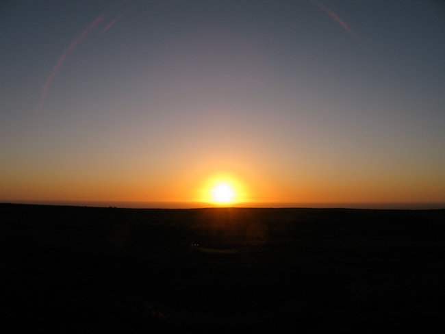 Sunset on Route 128 ~ Anderson Valley 2-4452