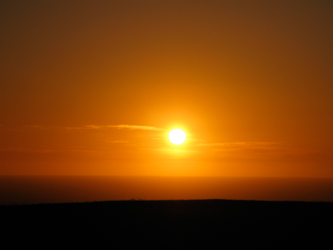 Sunset on Route 128 ~ Anderson Valley-4453